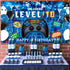 10th Birthday Decorations for Boys - Happy 10th Birthday Banner, Video Game Birthday Decorations Cheers to 10 Years