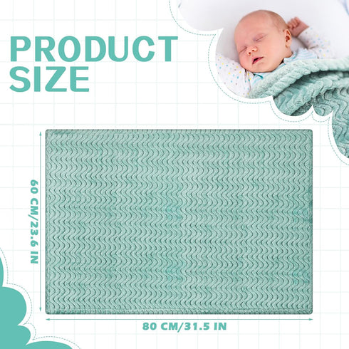 4 32 24 Inch(Classic Frienda Pcs Baby Fuzzy Blanket Fluffy Baby Blanket for Boys Girls Soft Warm Infant Newborn Toddler