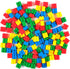 Strictly Briks Classic Bricks Starter Kit, 144 Pieces in Blue, Green, Red, Yellow, 2x2 Inches, Compatible with Major