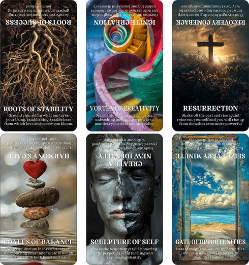 Clarifying Life Situations Oracle Cards, Love and Career Deck for Beginners, Covering Life, Love, and Spiritual Journey