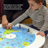 Stokke MuTable DISKcover, We R The World - Double-Sided Play Board with Game, Puzzle, Dice, Tokens & Cards