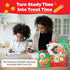 Set BAKETIVITY No-Bake Dessert Pizza Kids Baking Kit & STEAM Lesson | STEAM Focused Kids Pizza Party Baking | No-Bake