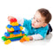 UNiPLAY Basic Soft Building Blocks, Cognitive Development Toy for Ages 3 Months and Up (60-Piece Set)