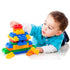 UNiPLAY Basic Soft Building Blocks, Cognitive Development Toy for Ages 3 Months and Up (60-Piece Set)