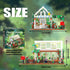 Flower House Building Set Toy with LED Light, Birthday Gifts for 6+ Girls, Compatible with Lego (948 Pieces)