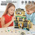 City Coffee Shop Building Blocks Set, Compatible with Lego City House, 1443pcs Modular Building for Adults