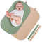 Portable Baby Diaper Changing Mat,Soft Faux Leather, Wipeable & Easy to Clean,for