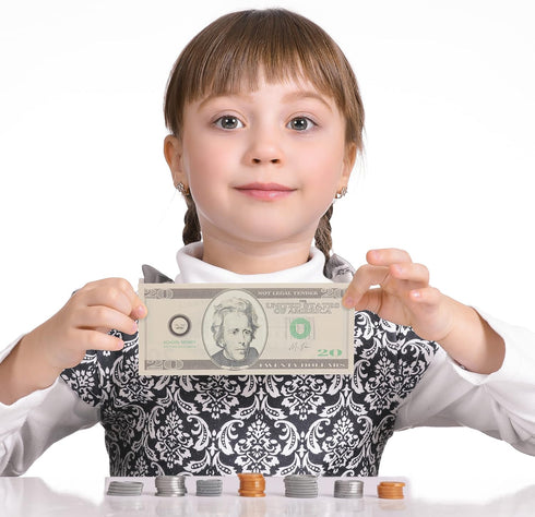 150 Set 3+ Mr. Pen- Play Money for Kids, pcs, Realistic Bills & Coins, Pretend Play Cash for Math Practice, Classroom