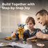 Sillbird 8-12, Set (468 Robot Building Kit with Remote Control STEM Gifts for Boys Age Technic Buildable Coding Robotic
