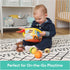 5-Piece Playset 7.5 Baby GUND Play Soft Collection, My Little Food Truck Plush with Rattle, Squeaker and Crinkle Sound