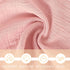 Organic Elephant Lovey, Muslin Security Blankets for Babies, Stuffed Animal Snuggle Toy Gift for Boys and Girls (Pink)