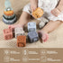 Yrkidstoi 6 12 18 14 2 Stacking Rings & Nesting Building Blocks for Babies Months, Pcs Soft Stacker Teething Toys