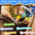 6 6 12 Car Seat Toys for Baby Infant Months and Up, Carseat Toys with Musical Pedal Piano, Baby Mirror and Hanging