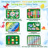 Esjay Toddler Busy Board Montessori Toys for Boys and Girls, Sensory Book Educational Activities for Learning Fine