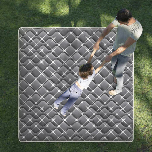 47x47 Inches High-Density Foam Baby Play Mat, Thicken One-Piece Comfortable and Soft Playmat, Non Slip Machine Washable