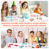 7 Pack Set Zubebe Kids Card Games Gifts Bulk Classic Playing Card Game for Kids Includes Go Fish, Old Maid, Crazy