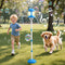 SANGQAOFU Bubble Machine for Kids Bubble Blower Maker with Lights and Music Automatic