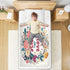 GuoChe Valentines Day Flowers Heart Branch Love You Mose Extra Large Resuable Changing Pad Covers Highly Absorbent
