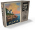 MyPuzzle Acadia National Park: Vintage Poster, Lighthouse - Premium 1000 Piece Jigsaw Puzzle for Adults