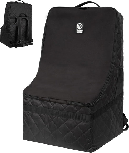 V VOLKGO Extra Padded Car Seat Travel Bag for Airplane, Heavy Duty
