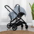 Pack 3) Comfy Cubs Baby Car Seat Cover and Easy Swaddle Blanket Bundled (Small