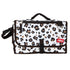 Leopard Print Portable Baby Changing Pad - Quick Clean Mat with Pillow