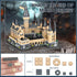 Magic Castle Building Set, Creative Architecture Micro Building Blocks Kit, Collectible Model Toys for Adults Kids 14+