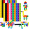 SpriteGru 200PCS Math Linking Cubes, Math Cubes Manipulative Connecting and Counting Snap Blocks for Preschool
