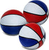 Botabee Mini Basketball Set, Red, White & Blue for Pop A Shot Arcade Games | 3 Pack of 7” Junior Basketballs