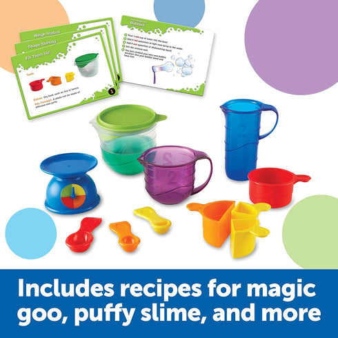 Learning Resources Mix And Measure Activity Set, 22 Pieces, Science Toys for Kids