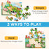 BenBen Wooden Puzzles for Kids Ages 3-5, 6 Pack 24 Piece Toddler Puzzle for Boys and Girls