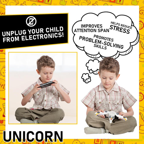 Ultimate Transforming Unicorn Car Toy - 2Pcs Collision to Magical Unicorns, Automatic Deformation for Kids
