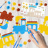 12 Pack Pre-Packaged 2nd 3-5 Train Party Favors, Wooden Train Painting Kits, Choo Choo Birthday Decorations, Toddler
