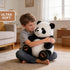 Riverwar Toy,18" Big Panda Stuffed Animal Plush Large Size Cute Giant Cuddly Soft Gift for Babies, Boys