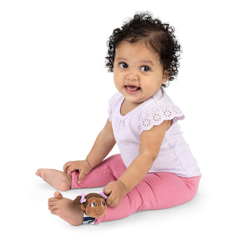 Zhara Wrist Rattle, Wearable Baby Toy for Wrist or Ankle, Suitable for Newborn+