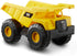 CAT Construction Toys - Tough Rigs 15" Dump Truck & Excavator Set, Kid Powered Vehicle Set for Ages 3+
