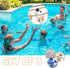 NINOSTAR Large Play Balls Set of 3, 14 Inches Fun Indoor and Outdoor Gift for Play Party Decor