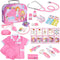 Magic4U Kids Doctor Costume Kit with Real Working Stethoscope and Carry Case,