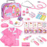 Magic4U Kids Doctor Costume Kit with Real Working Stethoscope and Carry Case,