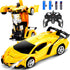 Dolanus Remote Control Car, Transform Robot RC Cars with One-Button Deformation and 360 Degree Rotating Drifting
