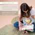 1-3 12 Taf Toys Busy Book for Toddlers - Montessori Activity Book with Sensory Learning Activities - Develops Fine