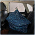 Car Seat Covers Canopy Cover - Multi-use Breathable Cover for Carseat, Breastfeeding, Shower Gifts (Dark Blue Dinosaur)