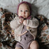 FRIGG 6-18 Andersen Fairytale Natural Rubber Baby Pacifier | Made in Denmark | BPA-Free (Twilight Mauve/Primrose