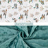 26.5 40 Inches Mallard Duck Baby Blanket for Boys Girls Soft Fleece Minky Blanket with Dotted Backing Double Layer