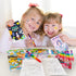 24 2-4-8-12 Cinrobiye Coloring Books for Kids With Stacking Crayons Bulk Mini Coloring Books Bulk for Ages Activity