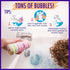 100% 384 mL 13oz California Baby Overtired & Cranky Bubble Bath | Plant-Based Kids Bubble Bath | Uplifting Scent | Baby