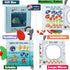 Baby Books Toys - Touch and Feel Cloth Soft Crinkle Books for Babies, Early Learning Sensory Toys