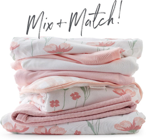 2-Pack HonestBaby Fitted Crib Sheets