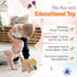 YAANI Montessori Spinning Drum, Baby Toys for 6-12 Months, Sensory Toys for 1-2 Year Olds, Gifts for Boys & Girls