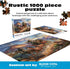 1000 Buffalo Games Blend COTA Wild Wild West Piece Jigsaw Puzzle, Western Action Art Puzzle for Adults in Premium Gift